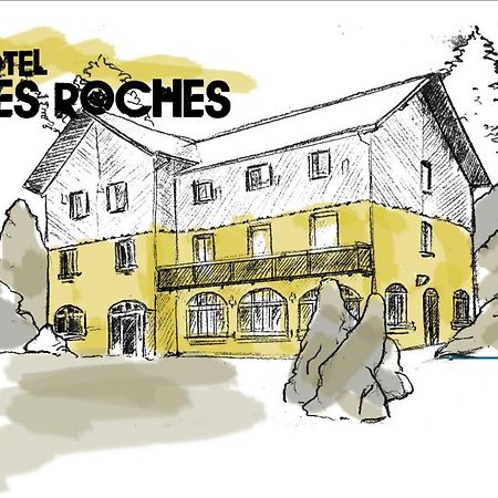 Hotel L'Oree Des Roches Saales Exterior foto